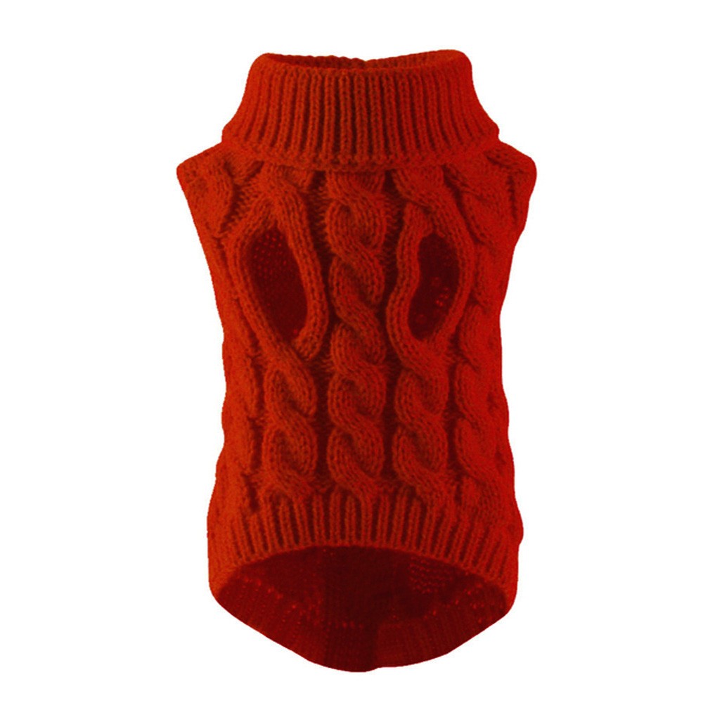 Suéter Clássico Liso para Cães Filhotes de Chihuahua, para Cães Pequenos, Roupa Quente de Inverno para Animais de Estimação, Pulôveres para Yorkshire Schnauzer Disfraz de Perro