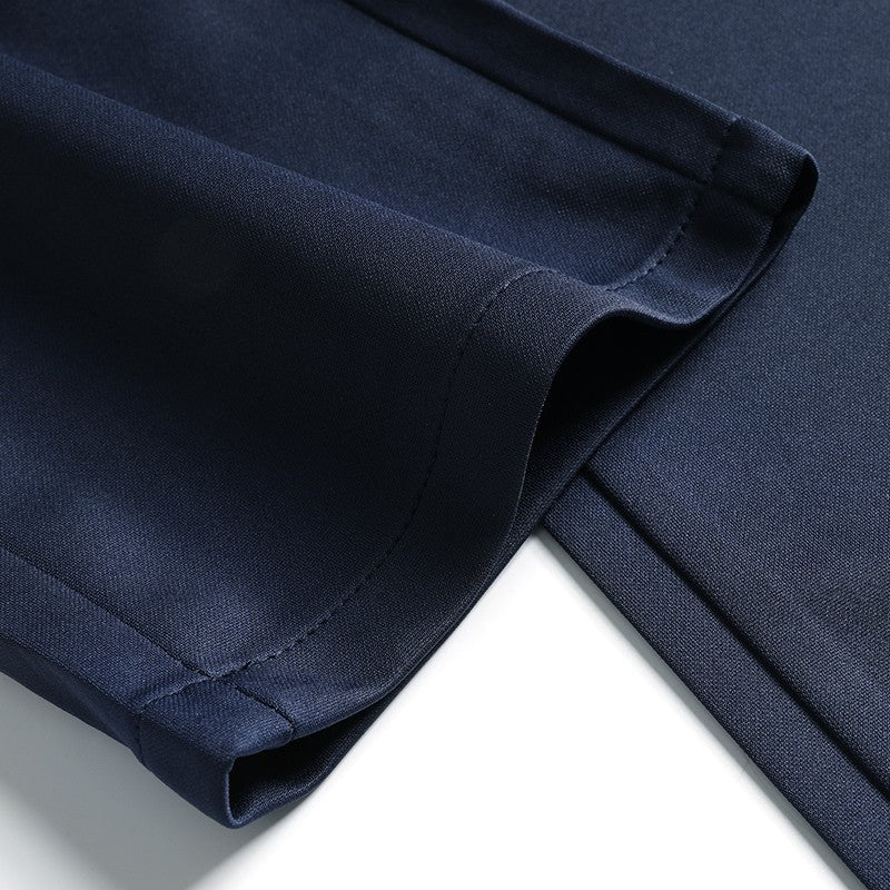 29-42 Men's Summer Pants Thin Straight Stretch Casual Pants with No Trace No Ironing Fabric Silky and Cool Feeling