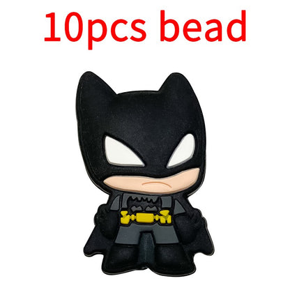 10pcs Mickey Minnie Silicone Pacifier Clips Food Grade Teethers For Baby DIY Baby Soother Nursing Pacifier Chain Accessories