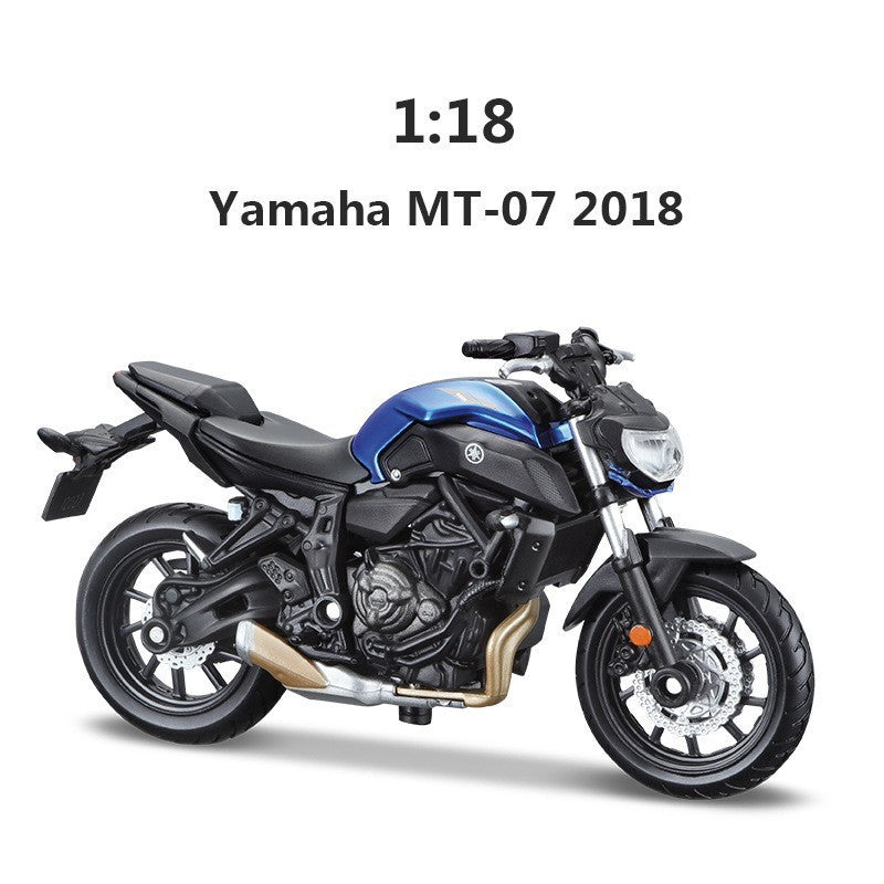 Novidade em Estoque Maisto 1:18 Yamaha MT-07 2018 Yamaha MT-10 Liga Miniatura Diecast Modelo Série Motocicleta Yamaha Presente Brinquedos Personalizados
