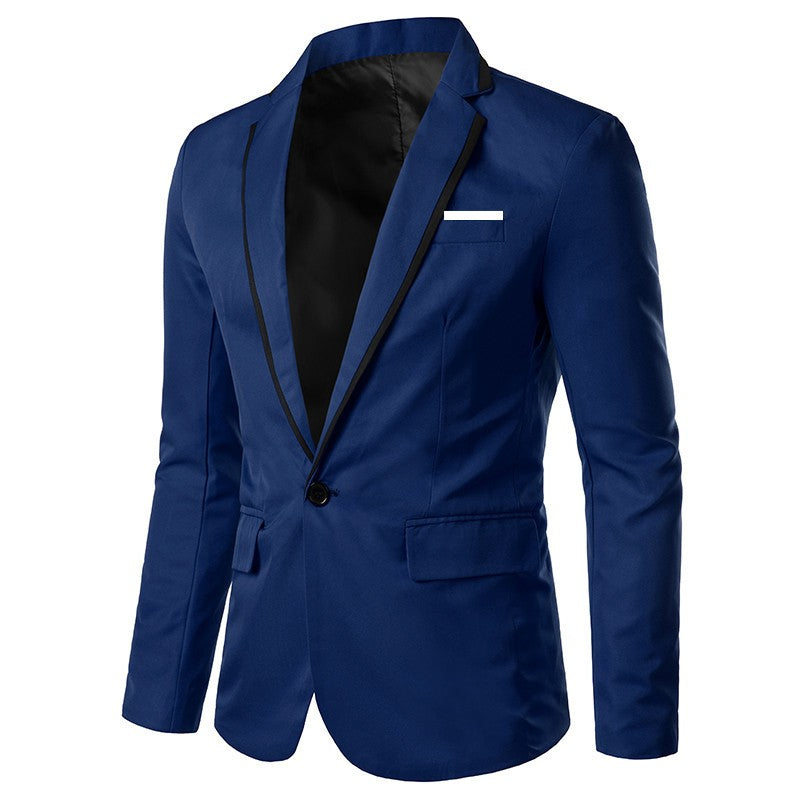 Man Party Dresses Leather Dress Coats Suits Blazer Clothing Men's Solid Color Suit Coat Mens Blazers