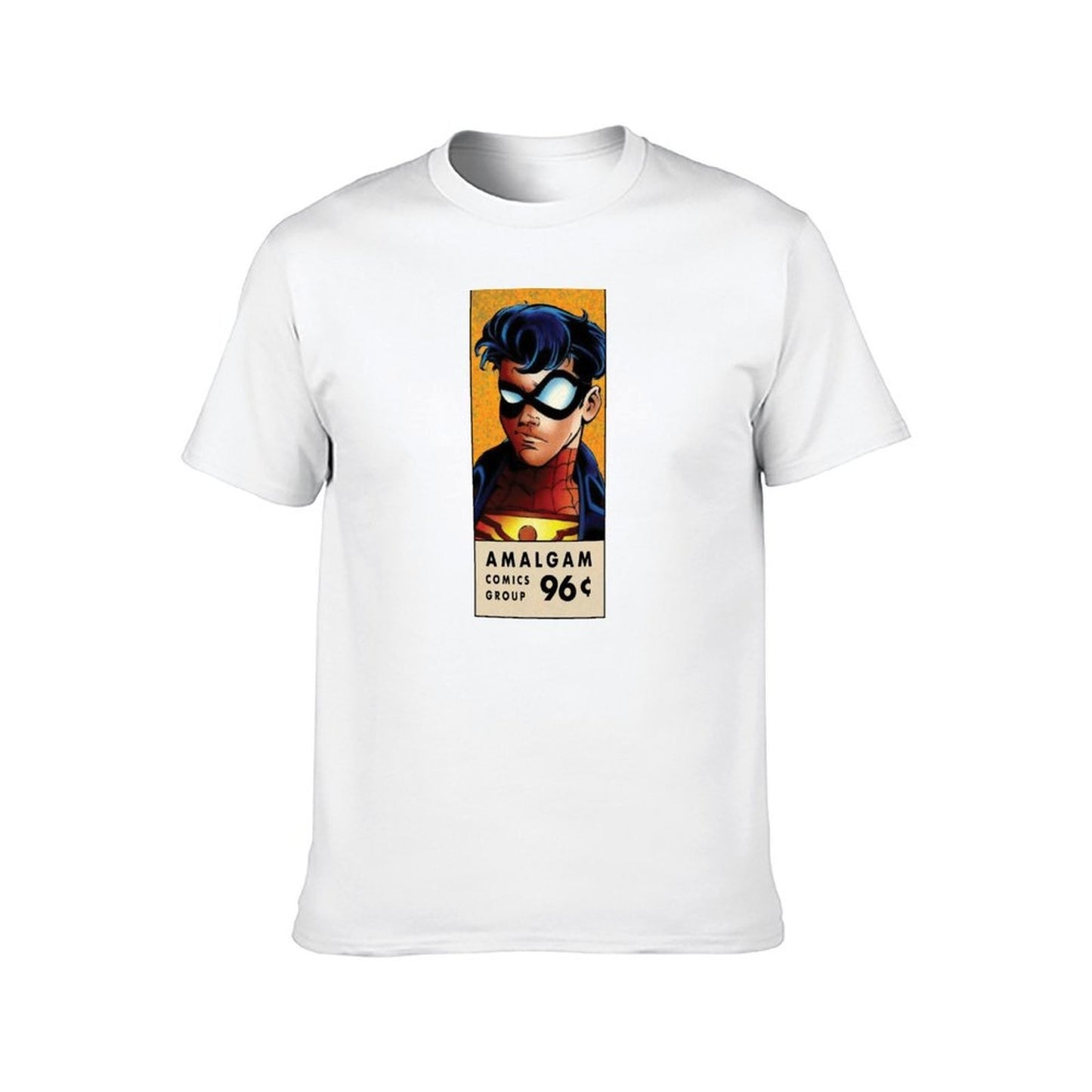 Spider Boy Amalgam Comics - Retro Corner Box T-Shirt black cotton t-shirt plain for man package funny t shirts cotton T-Shirt
