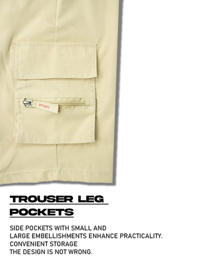 Summer Men's Military Cargo Shorts Mens Tactical Pants Casual Big Pocket Outdoor Sports Slacks Cargo Panels Trousers for Male