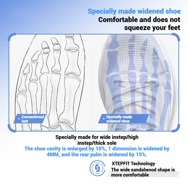 Xtep 2000km Plus Running Shoes 2025 New Spring Lightweight Anti-slip Wear-Resistant Men's Training Jogging Sneakers 875319110001