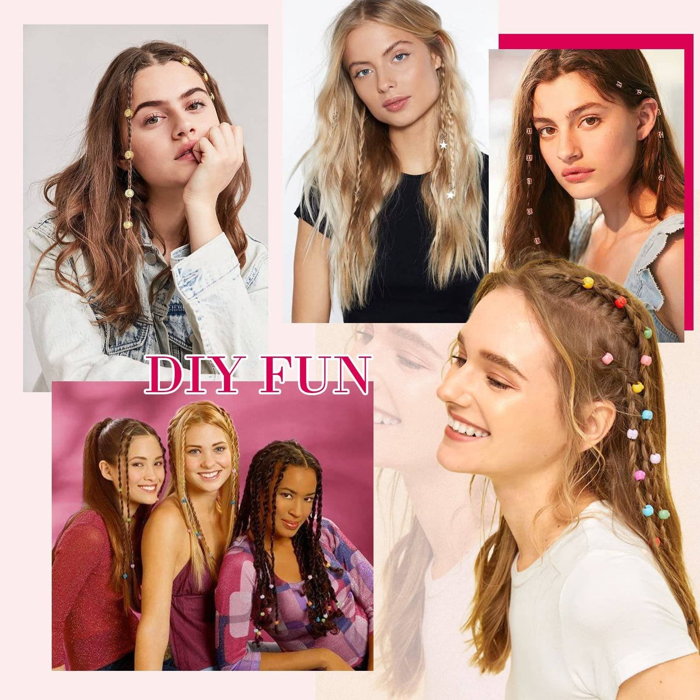 Synthetic Wig Braids With Clip Boxing Braid Dreadlocks Clip In Hair Extension Dirty Braids Boxer Braid Heat Resistat Hairpieces