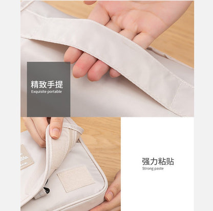 Portable Toiletry Washbag Have Hanging Hook Waterproof Women Bathroom Cosmetic Storage Bag Large Capacity Travel Men Makeup Case