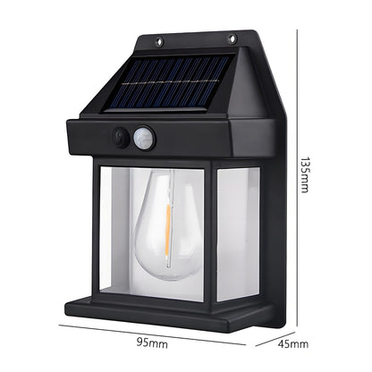 Powerful Solar Wall Light Outdoor Waterproof LED Lamp House Garden Fence Decoration Light Sensor Solar Energy Wall Lantern LED