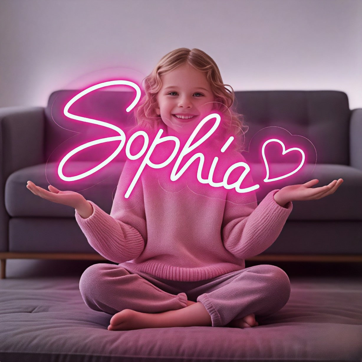Custom your Personalised Name Neon Sign Light for girls/boys Birthday Gifts Party Bar Wedding Room Wall Decoration Neon Led Sign