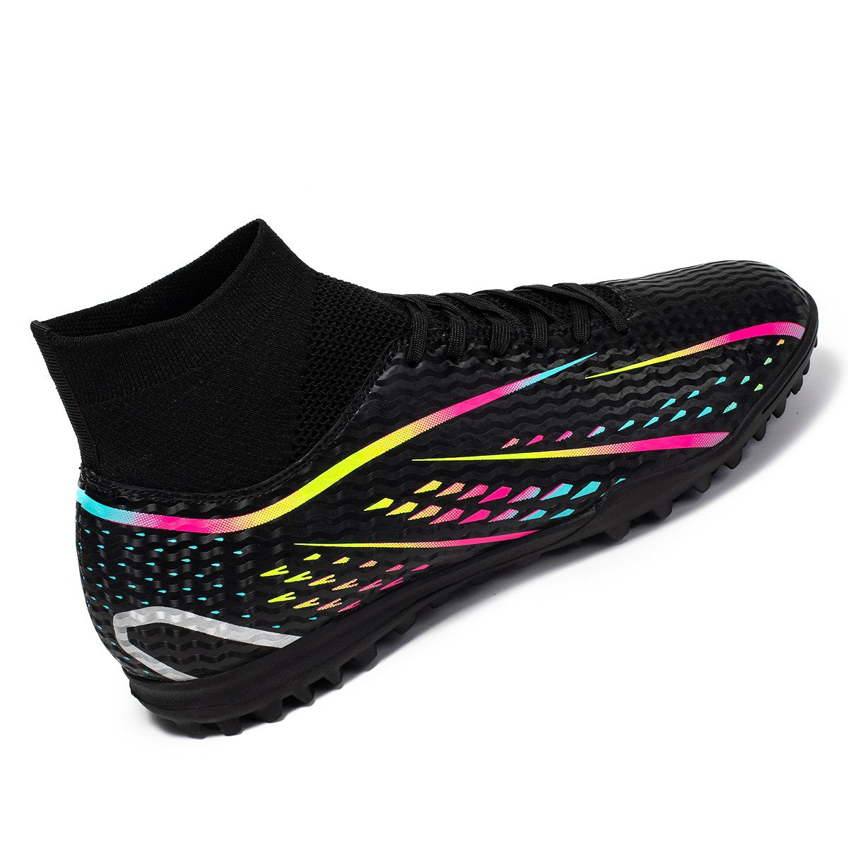 Unisex Soccer Cleats With FG Studs And TF Blades Options For Natural Grass Turf Indoor Superior Traction Anti Slip Grippy Soles