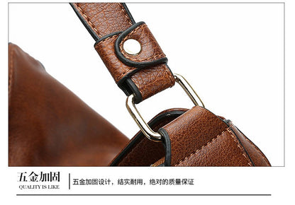 New women's handbag, single shoulder crossbody bag, PU women's tote bag, large capacity women's bag