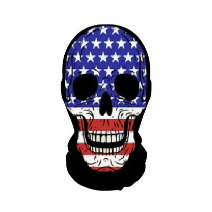 Halloween Terror Masks 3D Printing Skull Pattern Elastic Mesh Face Mask Funny Party Cosplay Props Balaclava Breathable Headcover