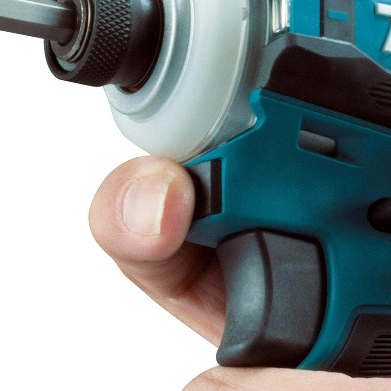 Parafusadeira elétrica sem fio Makita DTD173 1800rpm, chave de impacto 180Nm, furadeira elétrica para madeira/parafusos/modo T, para bateria Makita 18V