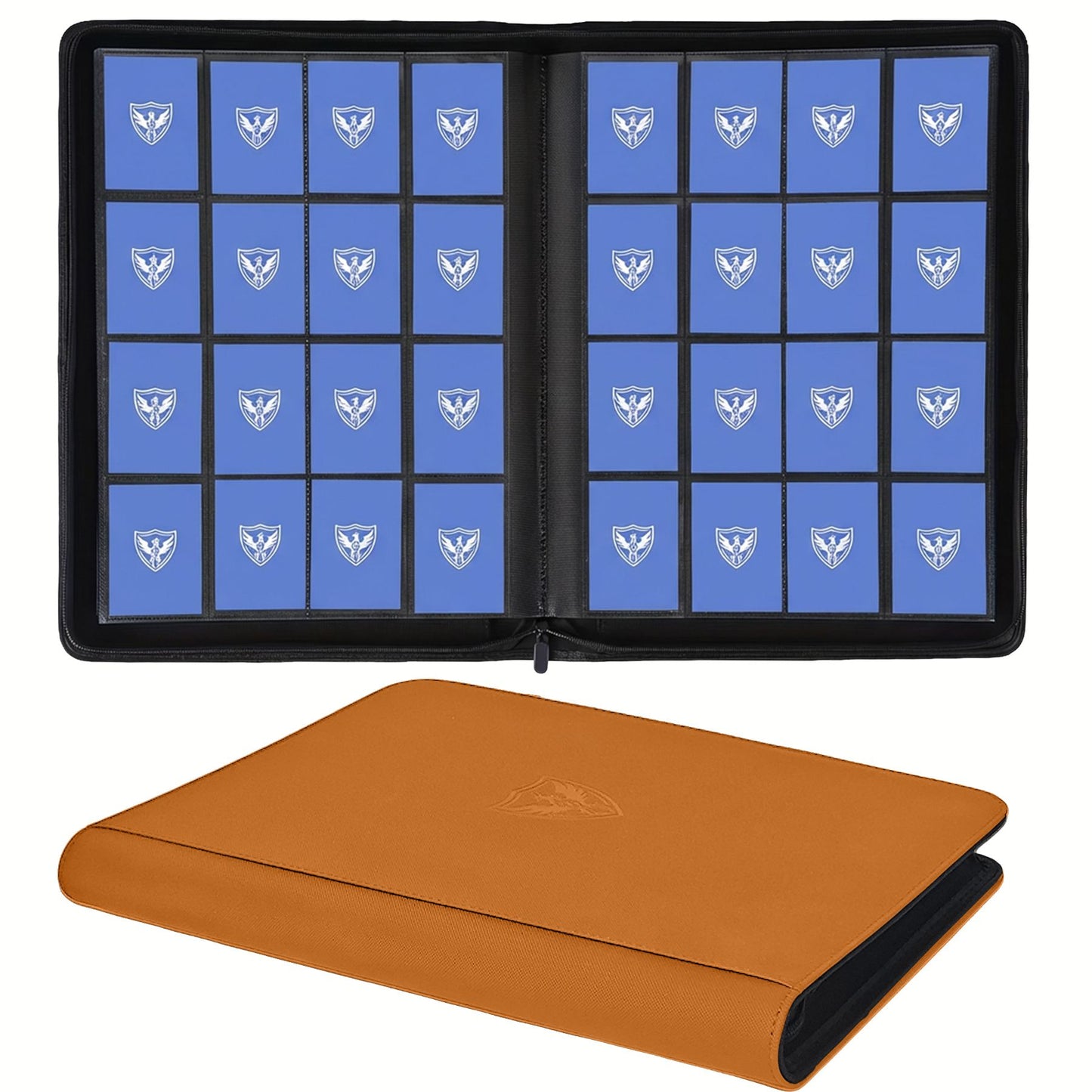 Trading Card Binder, Premium Card Binder, 1024-Pocket Trading Card Binder, Premium 16-Pocket Card Holder Folder, Side-Loading Card Album Suitable for Yu-Gi-Oh!, Magic: the Gathering, Trading Cards, Sports, Compatible with Tcg/Mtg, Card Storage