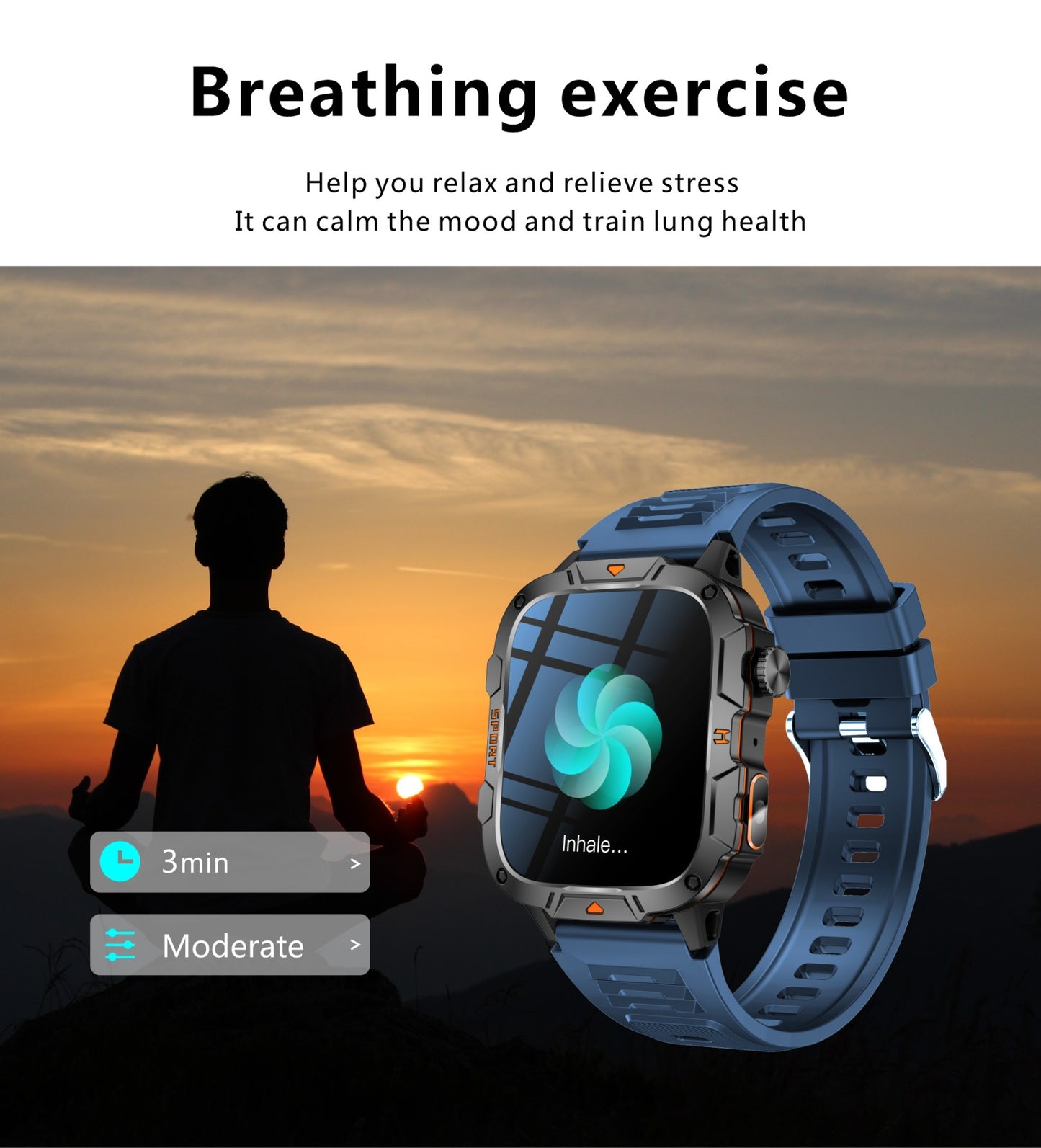2025 Novo Para Xiaomi Militar Grau Smart Watch Masculino Tela AMOLED de 1.96" 5ATM À Prova D'Água Esportes Rastreador de Fitness Chamada BT Smartwatch