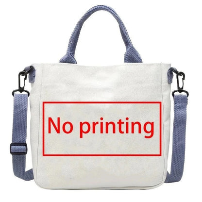 Kawaii KPop Demon Hunters Fashion Shoulder Bag Cartoon Handbag Large Capacity Crossbody Bag Portable Canvas Storage Bags Gift