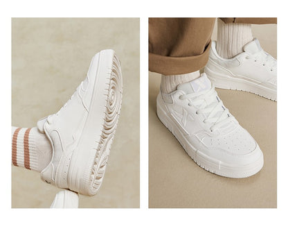 Xtep Skateboarding Shoes For Women 2024 Summer Comfortable Skate Shoes Breathable Outdoor Trekking Support Sneakers 876318310030