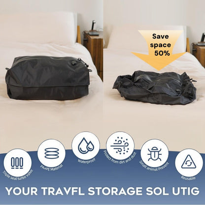 Travel essentials Vacuum Storage bags,suitcases Clothes organizer packaging bags practical accessories compression packing cubes