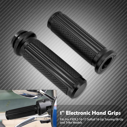 Manopla de Acelerador Eletrônico CNC de 1'' 25mm para Harley Touring Road Street Electra Glide Softail Fat Boy