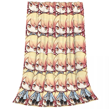 Tsukasa Tenma Muitas Cobertas Fofas Antigas Quentes Cobertor para Cama para Todas as Estações