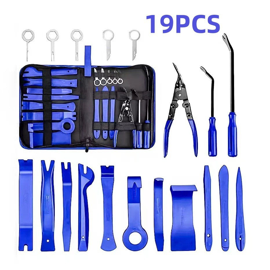 Conjunto de Ferramentas Manuais Automotivas Kit de Ferramentas de Desmontagem de Carro Ferramentas de Reparo de Som DVD Ferramentas de Remoção de Painel de Carro Painel de Acabamento Interno de Plástico
