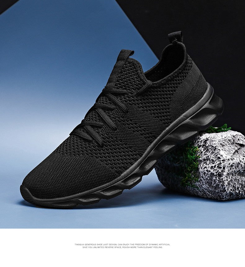 Oferta Imperdível Tênis Masculino Leve de Corrida Confortável Respirável Casual Antiderrapante e Resistente ao Desgaste Tênis Esportivo Masculino para Caminhada