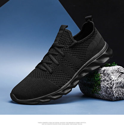 Oferta Imperdível Tênis Masculino Leve de Corrida Confortável Respirável Casual Antiderrapante e Resistente ao Desgaste Tênis Esportivo Masculino para Caminhada