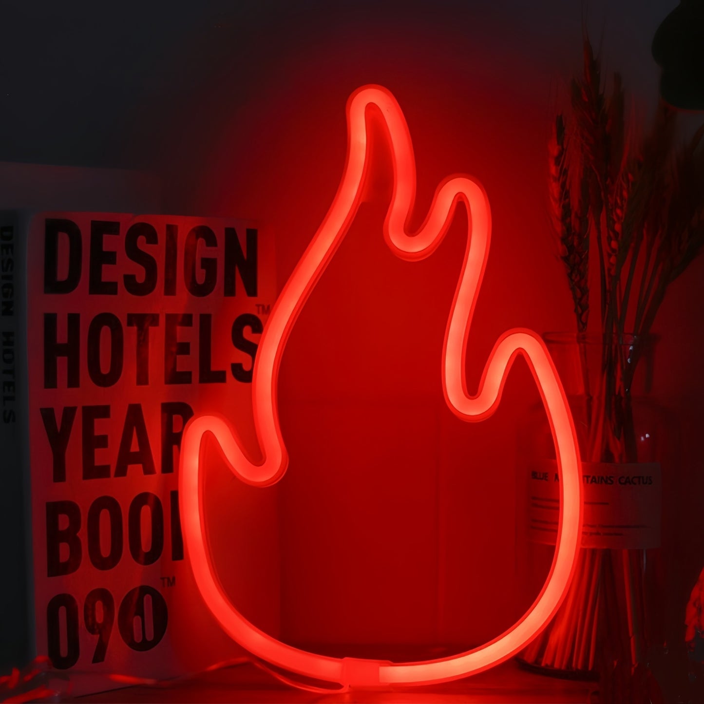 1 Piece, Decorative Neon Light for Modern Art Ambiance, Holiday Party Christmas Wall Decoration, Wedding Scene Graduation Gift, USB or Battery Powered (Battery Not Included)