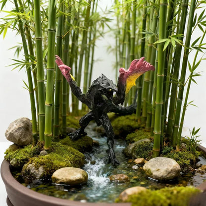 Figuras de ação de dinossauros jurássicos simulados. Parque de dinossauros. Pterodáctilo, Anquilossauro, Diplodoco. Decorações de modelos. Brinquedos. Criança