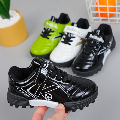 Soccer Cleats for Kids 2024 New Children Football Cleats Fashion Firm Ground Soccer Shoes