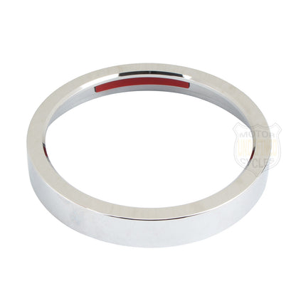Motorcycle Speedometer Trim Bezel Trim Ring Aluminum For Harley Sportster 883 1200 Dyna Street Bob Low Rider Black/Chrome