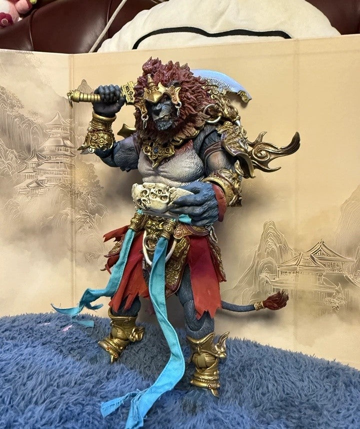 Fury Toys 1/12 Azure Lion Demon King Boneco de Ação Versão Dourada Versão Clássica Brinquedos de Modelo Colecionáveis Figuras de Enfeite de Mesa Presente