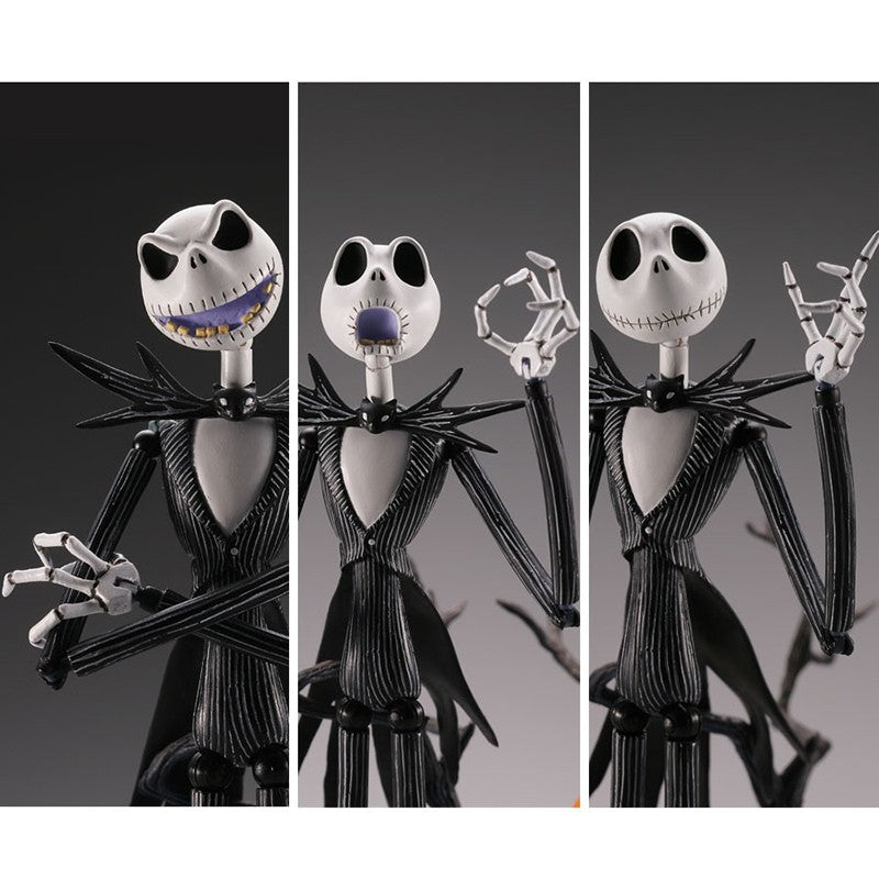 Original Véspera de Natal Jack Skellington Noite Luminosa Action Figures Decoração de Quarto Presente de Natal Presente de Halloween Brinquedos