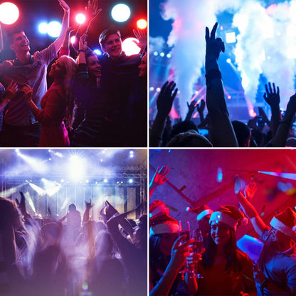 ALIEN Remote 4x8W 4IN1 RGBW Mini LED Stage Par Light DJ Disco Bar Party Dance Birthday Holiday Wedding Xmas Stage Effect Lamp