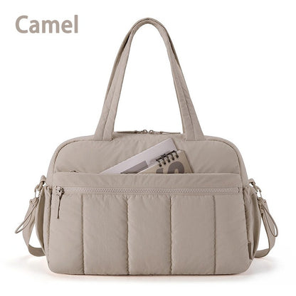 Travel Duffel Bag Lightweight Tote Bag Sport Shoulder Gym Bag Luggage for Women Weekender with Waterproof Multi Pocket