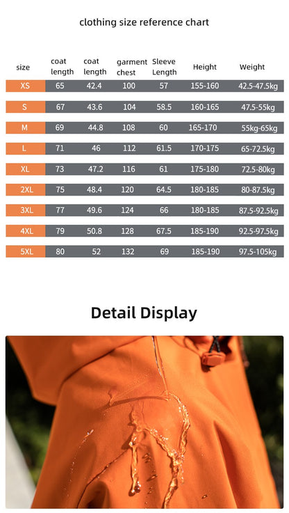 Nu-June Women's Winter Hiking Jacket 3 in 1 plus size Fleeced Clothing Men's Windbreaker Waterproof Hoodie Jackets Outdoor