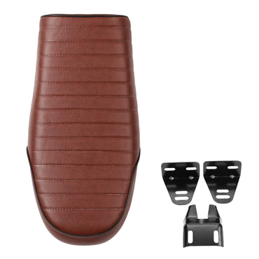 Motorcycle Retro Seat Cushion Vintage Comfortable Flat & Brat Hump Saddle Seats For Honda CG125 GN CG CB200 CB350 CB400SS CB500
