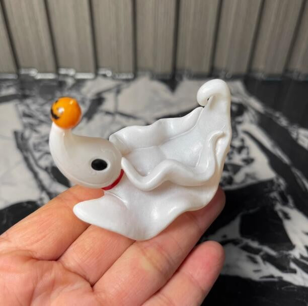 Disney Anime The Nightmare Before Christmas Kawaii Dog Zero Action Figure Toys Funny Zero The Ghost Dog Gifts for Kids Girls