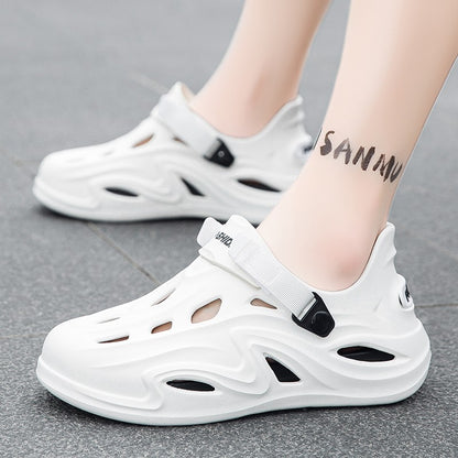 Slip-On Comfortable Ultra-Light Work Shoes, Oil-Proof, Dirt-Resistant, Waterproof, Non-Slip Chef Shoes, Sandals and Slippers