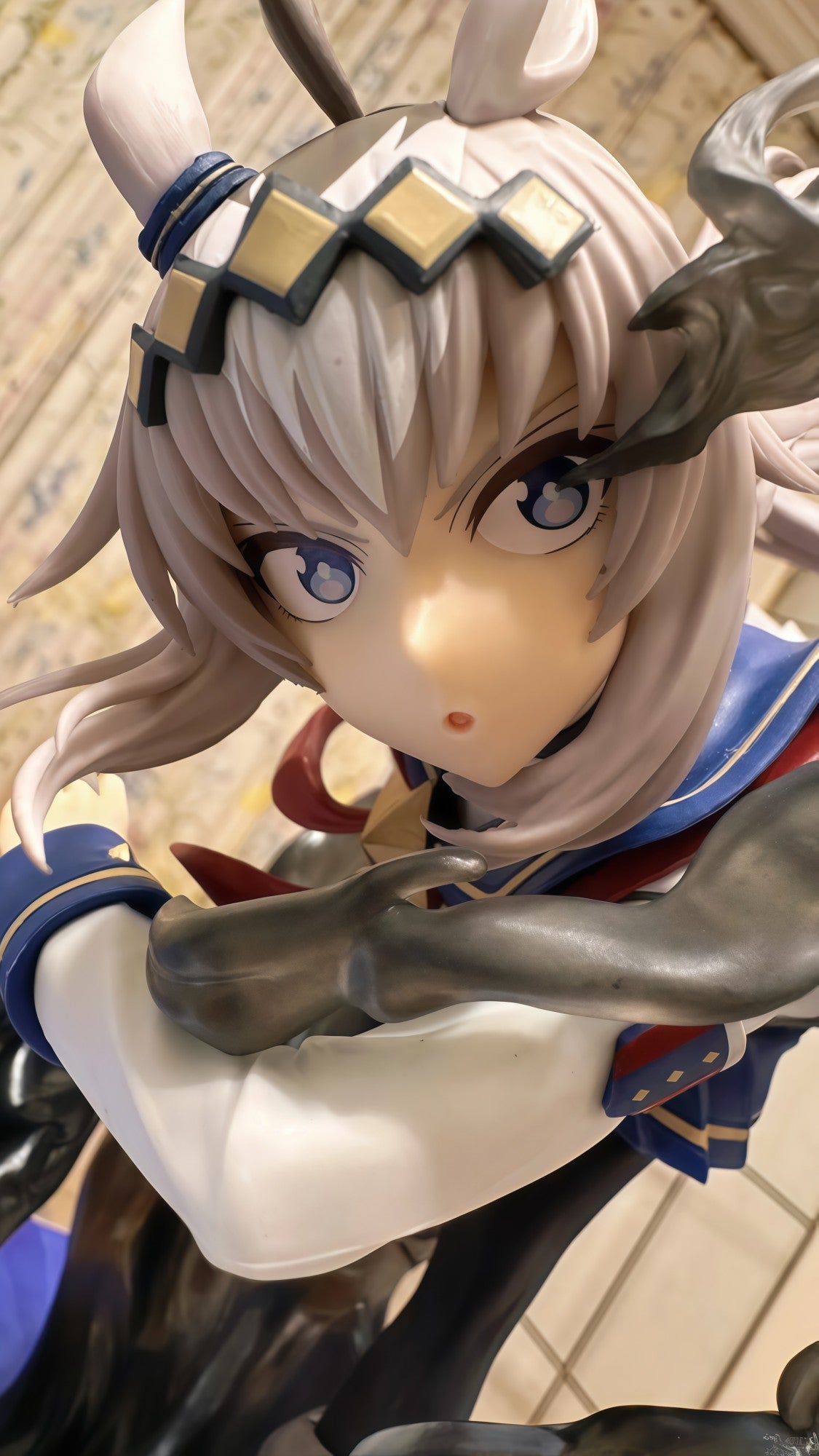 Em estoque Bandai Banpresto Evolve Pretty Derby Tamamo Cross Oguri Cap Modelo colecionável de anime Decoração de mesa Presente de aniversário