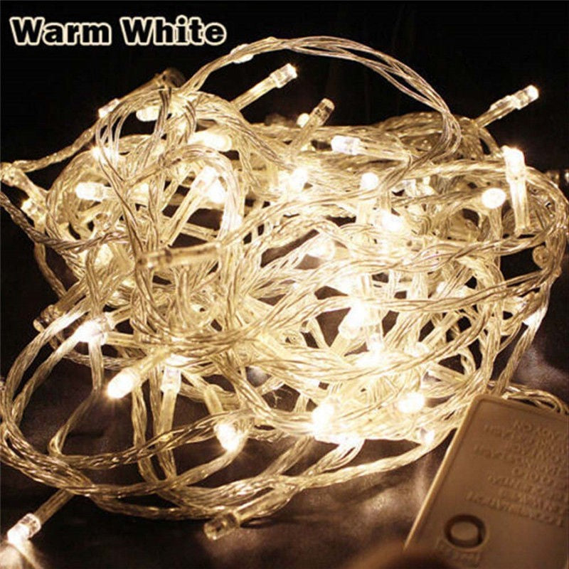 5M 10M 20M 30M 50M 100M Waterproof Outdoor 110V/220V LED String Light For Christmas Tree New Year Weeding String Lamp