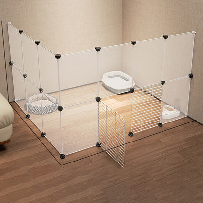 Cerca de Estimação Portão de Isolamento para Gatinhos Gaiola para Cães Guarda-Corpo para Gatinhos de Ferro Cães Pequenos Teddy Canil Interno Casa Cerca para Coelhos Gaiola para Gatos