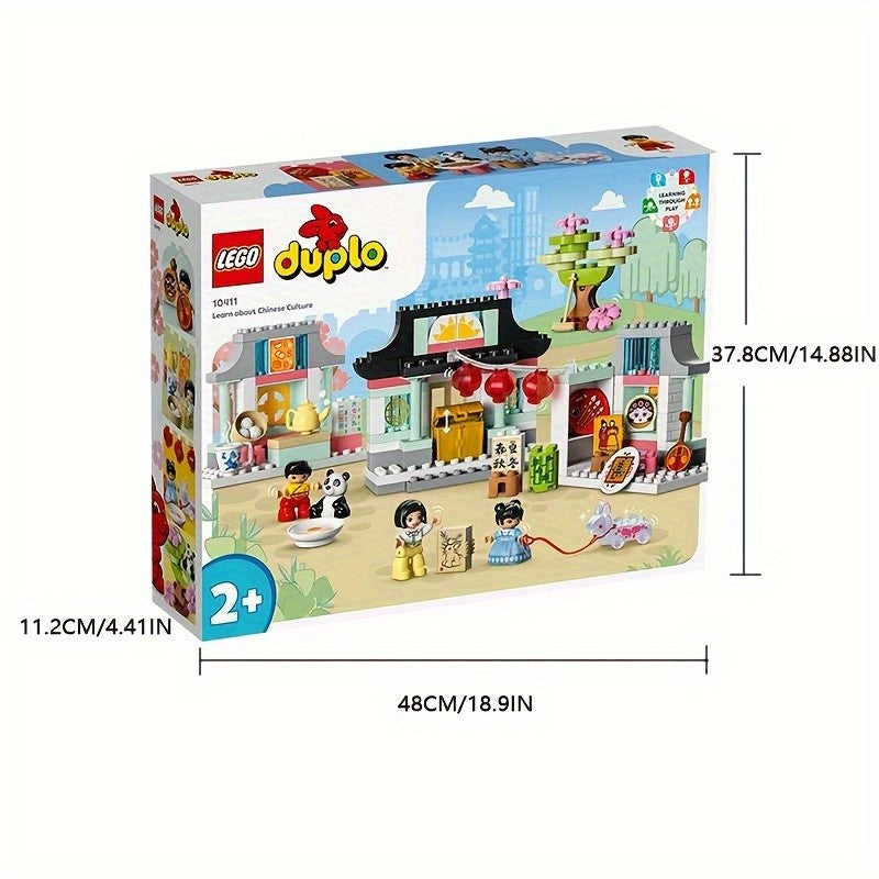 10411 LEGO DUPLO Aprender Sobre a Cultura Chinesa ? Brinquedos Educacionais para Crianças de 2 Anos ou Mais
