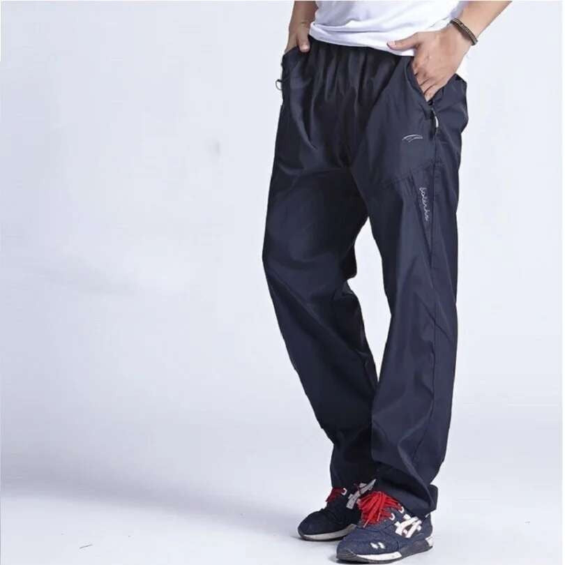 2025 Sportswear Joggers Outside Men's Casual Pants Quickly Dry Breathable Male Pants Men Trousers & Sweatpants Active Pants 6XL