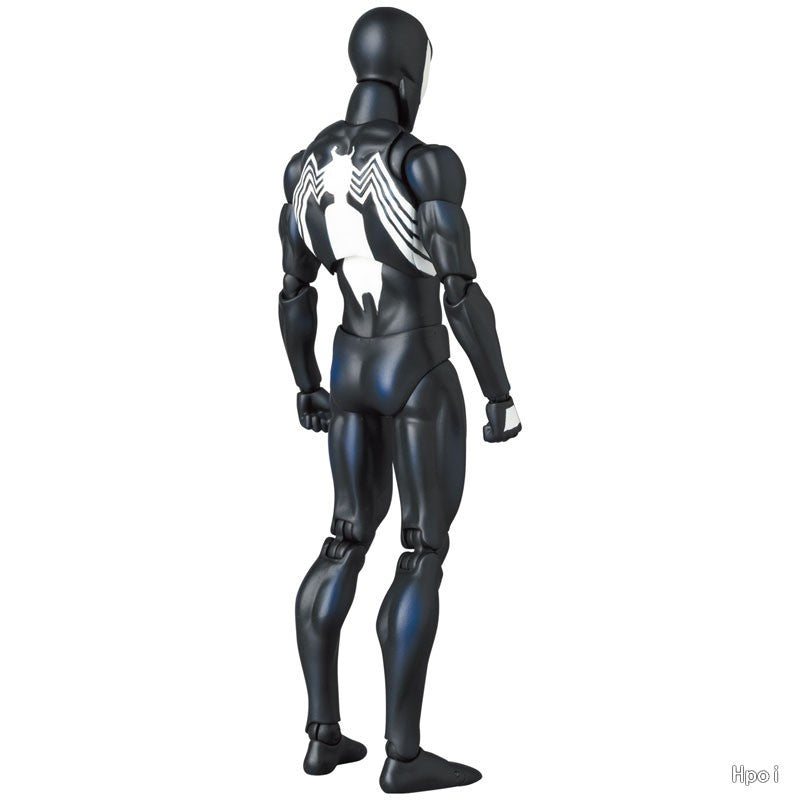 CT Toys 1/12 MAFEX 147 Anime The Amazing Spider-Man Boneco Spider Man Venom Versão KO. Bonecos de Ação Articulados Modelo Brinquedo