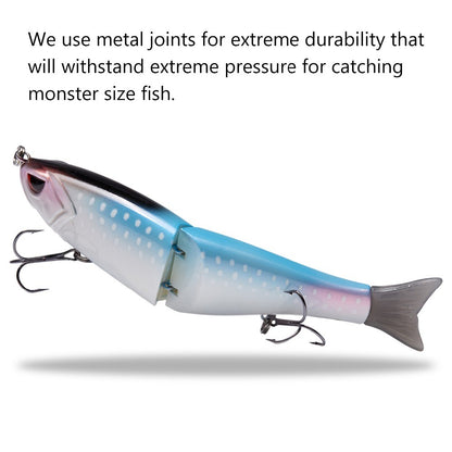 Iscas Artificiais Bassdash Swimbaits Pike Trout Glide Baits Minnow Hard Bass Fishing 7in/2.2oz 4.5in/0.65oz