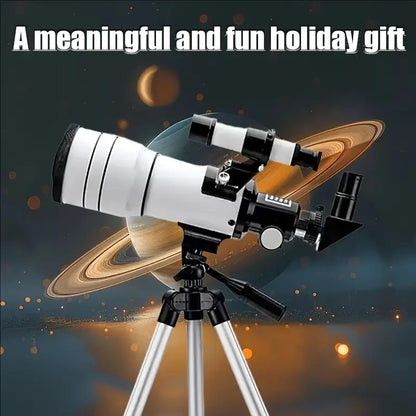 Telescópio Astronômico Profissional F30070 Alta Ampliação Prisma Bak4 HD Para Observar a Lua, Estrelas e Pássaros