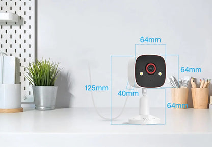 Jennov Outdoor/Indoor Security Cameras 2K HD Wireless WiFi Color Night Vision IP66 Waterproof Pet Dog Cat Baby Monitor Camera