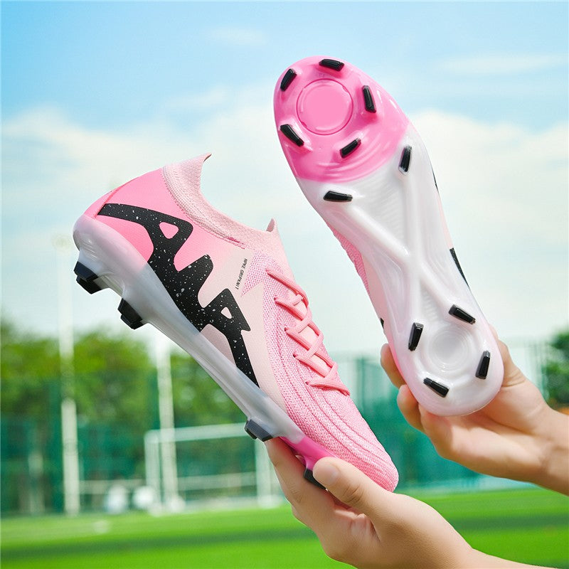 New Men Soccer Shoes Football Boots Grass Cleats Indoor Adult Non-Slip Boys Adult Futsal Sport Ultralight Turf Comfortable