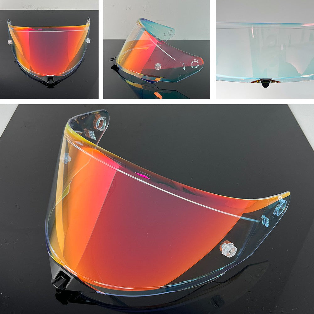Viseira de capacete de motocicleta para capacetes KYT TT Revo Lente de substituição Escudo Para-brisa Óculos para KYT