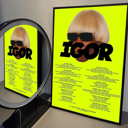 Tyler, The Creator Call Me If You Get Lost The Estate Sale Music Album Poster Prints Wall Art Painting Picture Room Home Decor